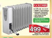 Goldair 7 Fin Oil Heater-2500W