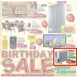 House & Home : Birthday Sale (1 Jul - 8 Jul), page 1