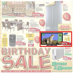 House & Home : Birthday Sale (1 Jul - 8 Jul), page 1
