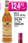 Bell's Scotch Whisky-1x 750ml