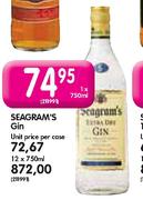 Seagram's Gin-1 x 750ml