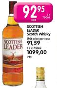 Scotish Leader Scotch Whisky-1 x 750ml