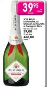 JC Le Roux Le Domaine,La Chanson ,La Fleurette Or Sauvignon Blanc-12 x 750ml