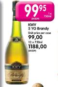 KWV 5 Yo Brandy-Unit Price Per Case