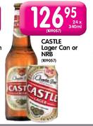 Castle Lager Can Or NRB-24 x 340ml