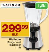 Platinum Menger Met Glasbeker - 1.5L