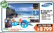 Samsung FHD LED 3D Smart TV-40" 40ES6200