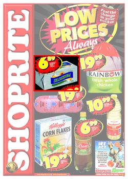 Shoprite KZN : Low Prices Always (9 Jul - 15 Jul), page 1