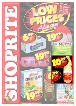 Shoprite KZN : Low Prices Always (9 Jul - 15 Jul), page 1