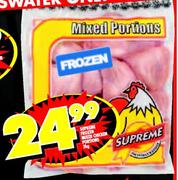 Supreme Frozen Mixed Chicken Portions-2Kg