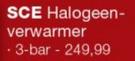 SCE Halogeen-verwarmer 3-Bar