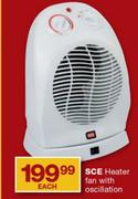 SCE Heater Fan With Oscillation