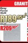 Grey Flamed 40x40-Per Sqm