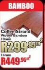 Coffee Strand Woven Bamboo 14mm-Per Sqm