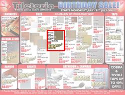 Tiletoria Western Cape : Birthday Sale (9 Jul - 31 Jul), page 1