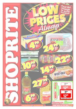 Shoprite KZN : Low Prices Always (16 Jul - 22 Jul), page 1
