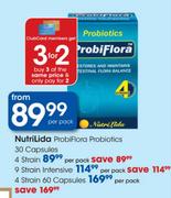 Nutrilida Probiflora Probiotics 4 Strain Capsules-30's