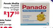 Panado Medsip Honey & Lemon Or Ginger-8 Sachets Pack