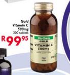 Gold Vitamin C 500mg-300 Tabs Pack