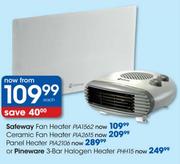 Safeway Creamic Fan Heater