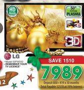LG HD Ready 3D Plasma TV-50"(127cm)