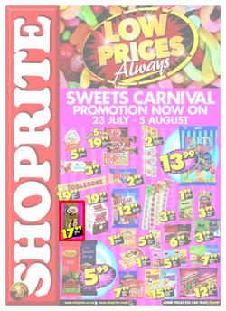 Shoprite Western Cape : Sweet Carnival (23 Jul - 5 Aug), page 1