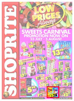 Shoprite Western Cape : Sweet Carnival (23 Jul - 5 Aug), page 1