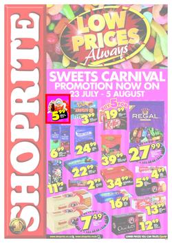 Shoprite Eastern Cape : Sweets Carnival (23 Jul - 5 Aug), page 1