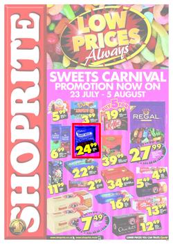 Shoprite Eastern Cape : Sweets Carnival (23 Jul - 5 Aug), page 1