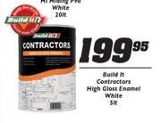 Build It Contractors High Gloss Enamel White-5l
