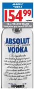 Absolut Vodka-12x750ml