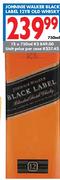 Johnie Walker Black Label 12YR Old Whisky-12x750ml