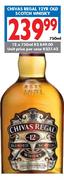 Chivas Regal 12YR Old Scotch Whisky-12x750ml