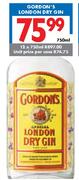 Gordon's London Dry Gin-750ml