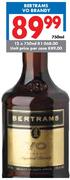 Bertrams Vo Brandy-750ml