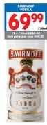 Smirnoff Vodka-12x750ml
