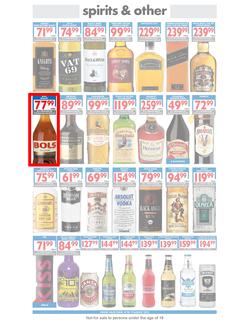 Ultra Liquors (14 Aug - 19 Aug), page 1