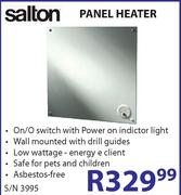 Salton Panel Heater-S/N3995