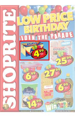 Shoprite KZN : Low Price Birthday (13 Aug - 19 Aug), page 1