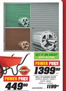 Roll Up Garage Door-2400mmx2100mm