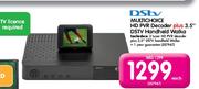 DSTV Multichoice HD PVR Decoder Plus 3.5" DSTV Handheld Walka-Each