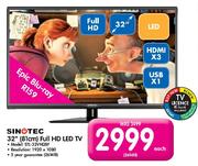 Sinotec 32"(81cm) Full HD LED TV(STL-32VN28F)
