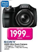 Sony H200 Ultra Zoom Camera-Each