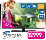 Samsung 55"(140cm) 3D Full HD LED TV(UA55EH6030)