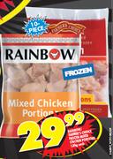 Rainbow/Farmer's Choice Frozen Mixed Chicken Portions-1.8kg Each