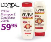 L'Oreal Shampoo & Conditioner-200ml