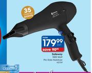 Safeway 1800W Pro Style Hairdryer-HD759