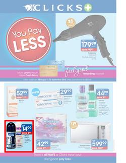 Click : You Pay Less (20 Aug - 12 Sep), page 1