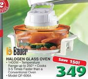 Bauer Halogen Glass Oven-1400W
