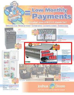 Joshua Doore : Low Monthly Payments (20 Aug - 9 Sep), page 1
